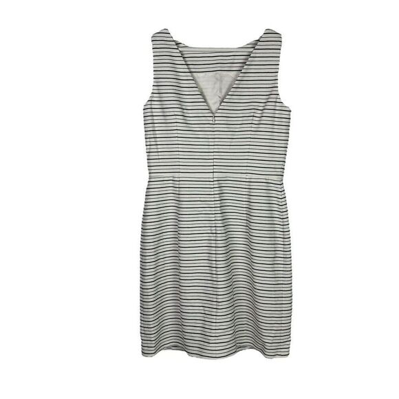 Massimo Dutti size 8 Sleeveless Striped Shift Dress NEW - Picture 2 of 11